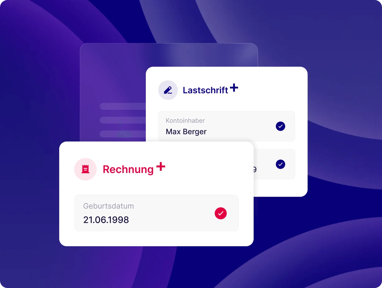 Screenshot unserers Rechnungskauf Plus und unseres Lastschrift Plus-Produkts