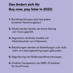 bnpl vorschriften für 2023