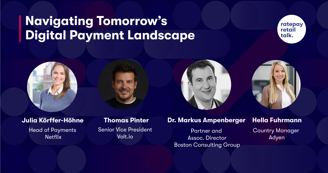 ratepay retail talk speakers zu payment trends 2024
